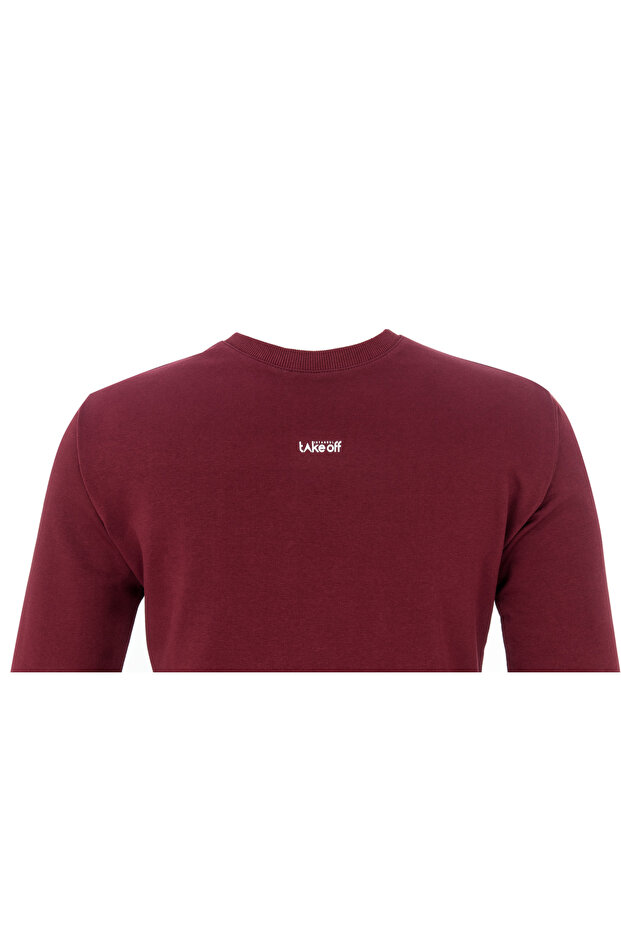 SWEATSHİRT BORDO - 4