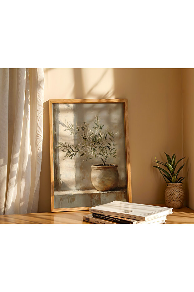 Tek Parça Ahşap Tablo - 2