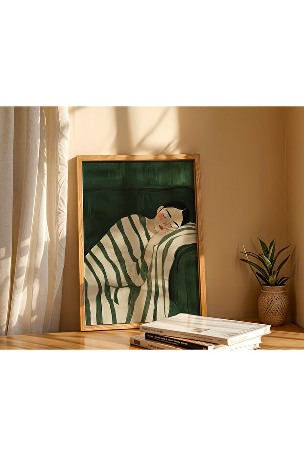 Tek Parça Tablo Çerçeveli Tablo - 2