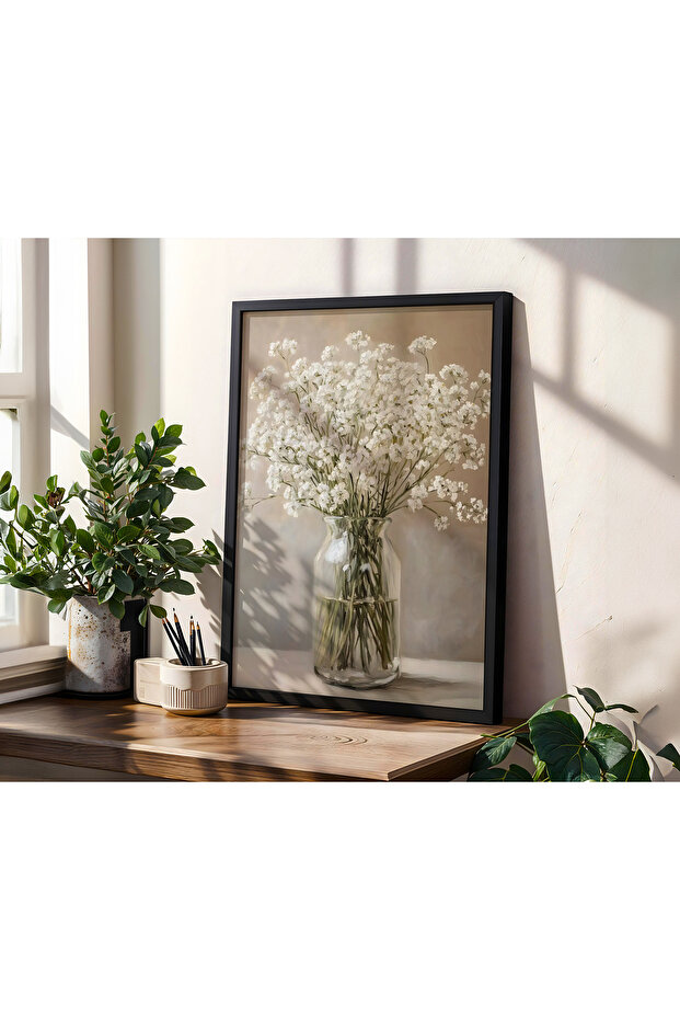 Tek Parça Çerçeveli Tablo - 1