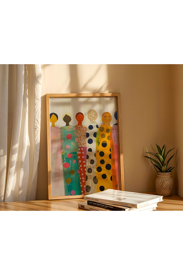 Tek Parça Çerçeveli Tablo - 2