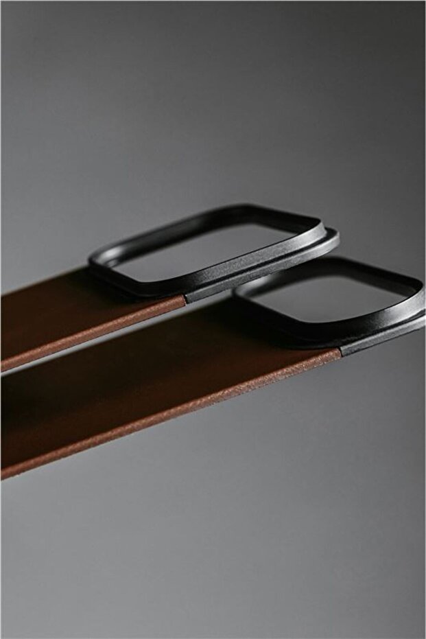 Leather iPhone 17 Air Case, Rustic Brown - 3