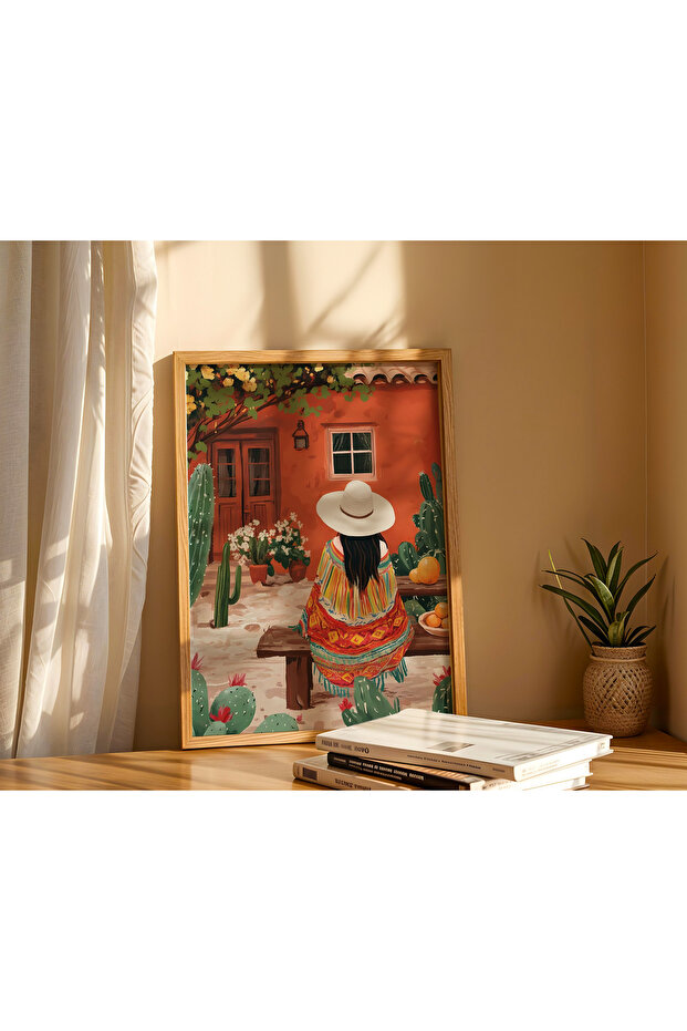 Tek Parça Çerçeveli Tablo - 2