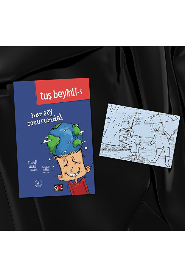 Key Brain 3 / I Don'T Care! / Hardcover / Postcard Painting Gift