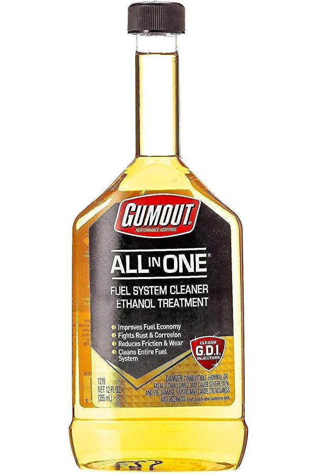 Go All in one Fuel Cleaner 12 OZ, MultiColour, Fuel Additives
