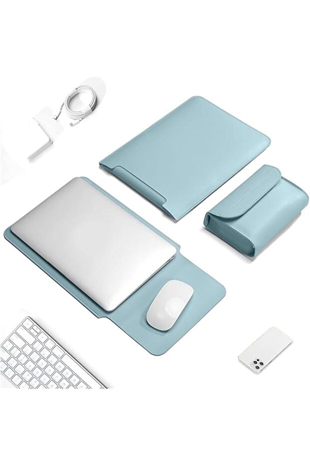 Laptop Sleeve Case,15inch PU Leather Laptop Sleeve,Waterproof Durable Laptop Case,Computer Sleeve PU