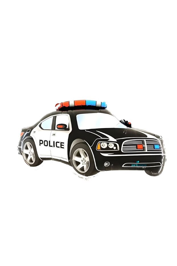 Police Car Shaped Foil Balloon 1 Piece