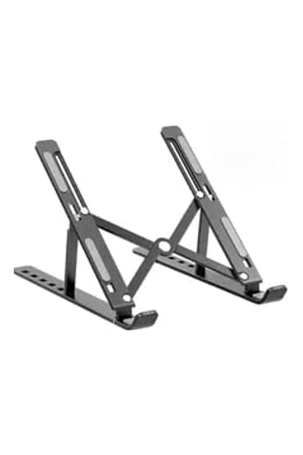Adjustable Laptop Stand – Portable Aluminum Foldable Laptop Riser & Holder for Desk | Ergonomic, V