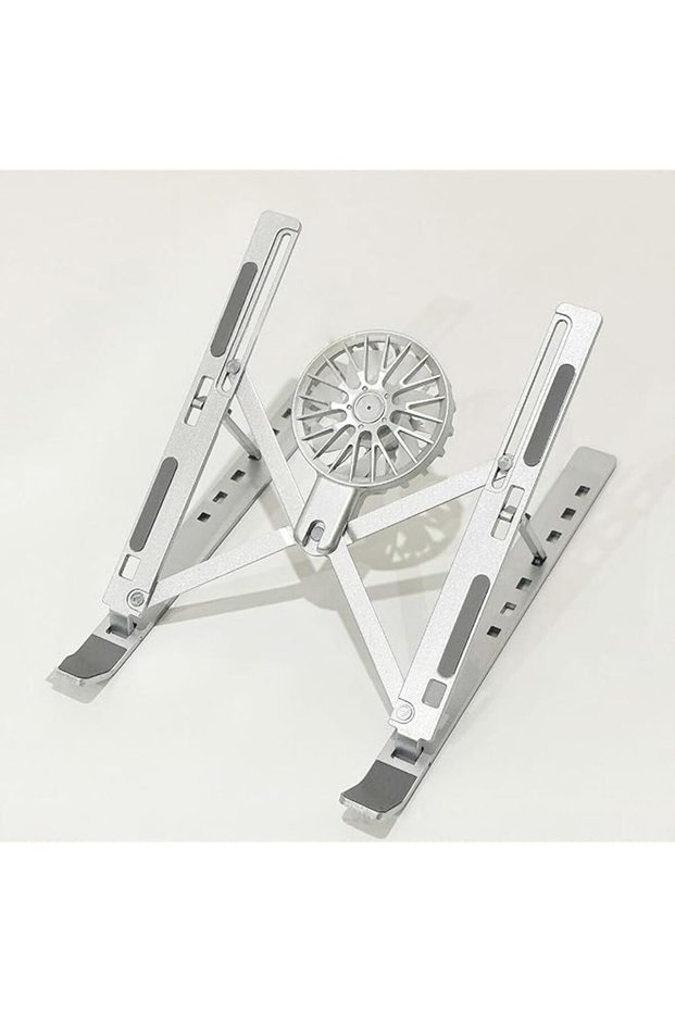Laptop Stand with Cooling Fans,Aluminum Foldable and Portable Laptop Holder for Desk, Ergonomic & An