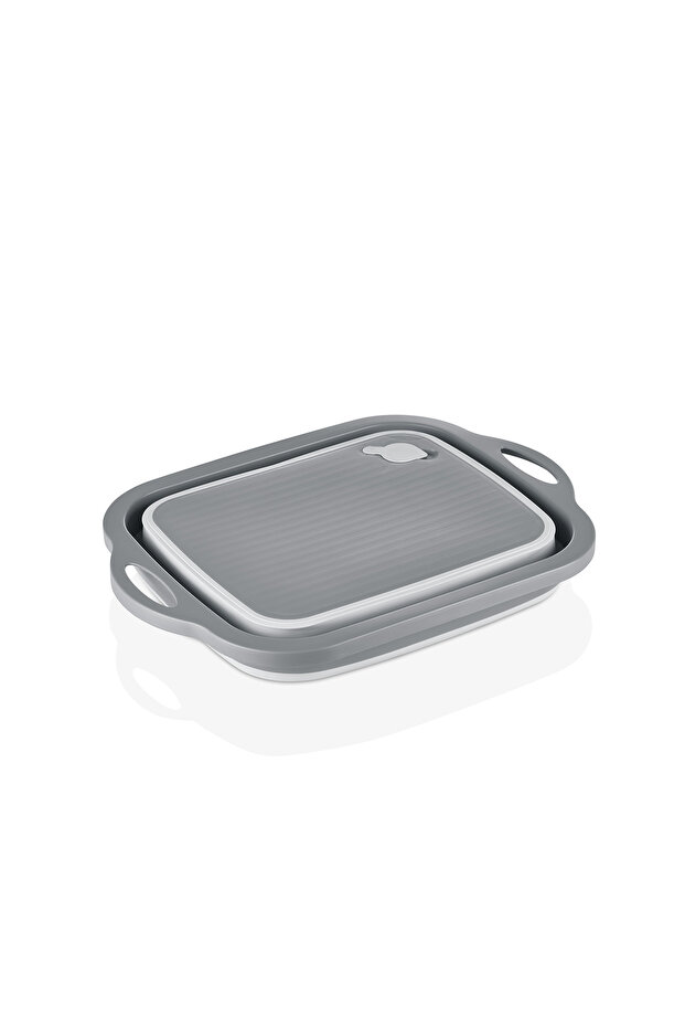 Qlux Folding Basin and Cutting Board Chopping Board Camping Caravan Home Office Bpa Free L-00910