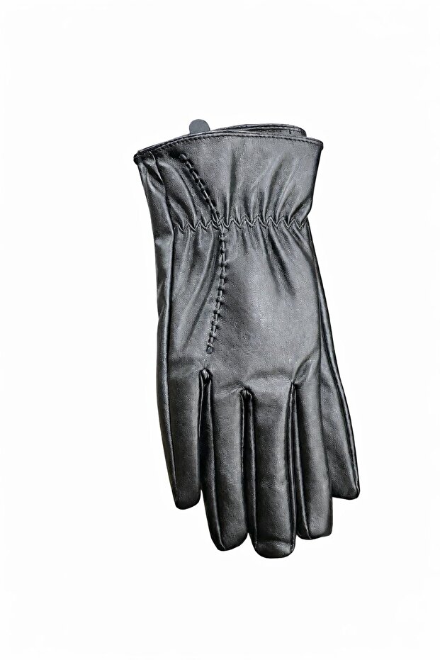 Kışlık Suni Deri Eldiven - 1