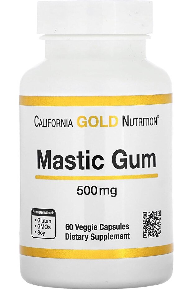 , Mastic Gum, 500 mg, 60 Veggie Capsules