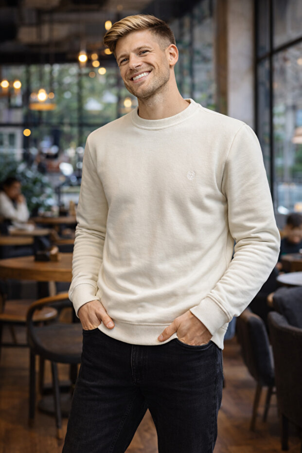 Selanik Örgü Sweatshirt - 2