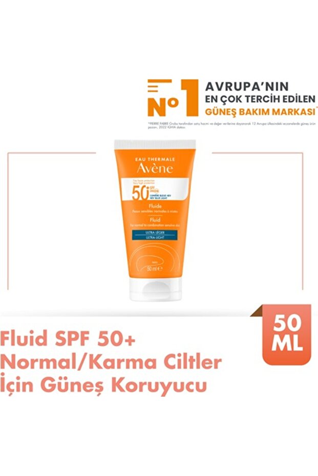 Fluid 3 Second Absorption Ultra Light SPF50+ 50 ml - 1