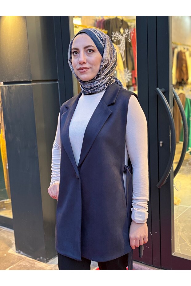 Yan yırtmaç yelek - 3