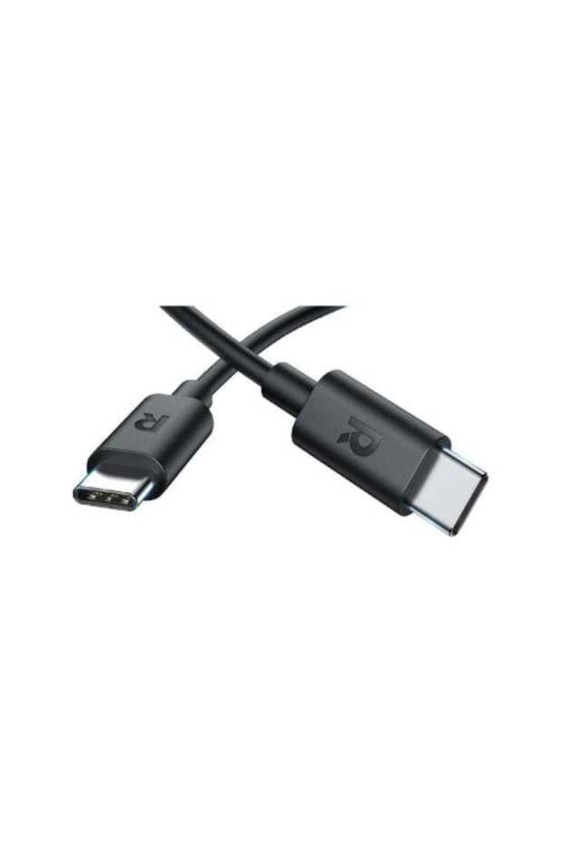 كابل USB-C إلى USB-C بقوة 60 واط وطول 30 سم - أسود