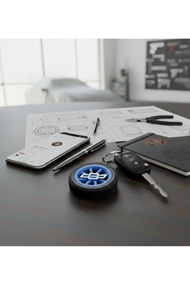 Chevrolet Logo Premium Keychain