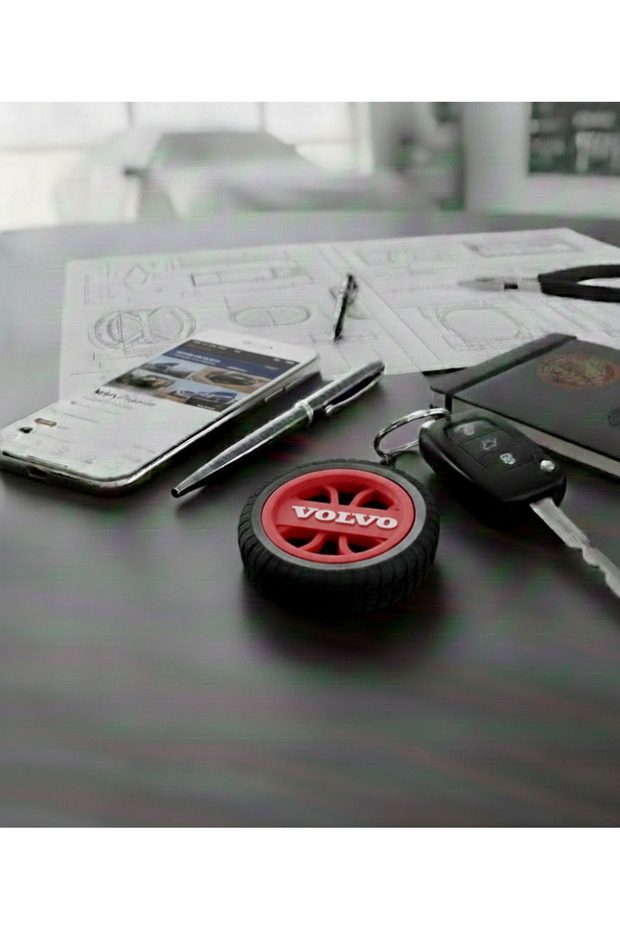 Volvo Compatible Car Keychain