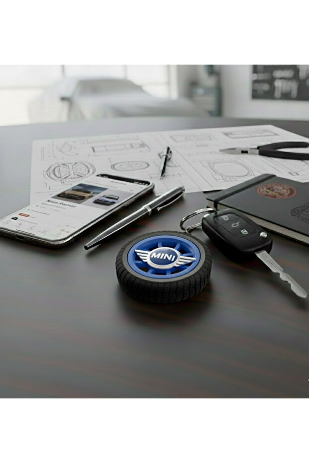 سلسلة مفاتيح أيقونية متوافقة مع ميني كوبر - 2