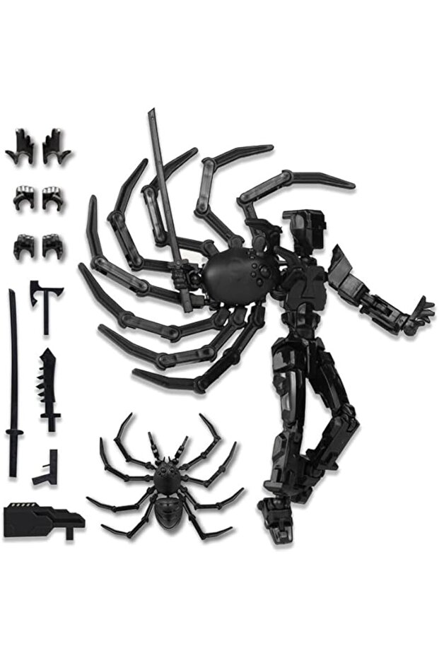 Spider Robot T13 Action Figure - 1