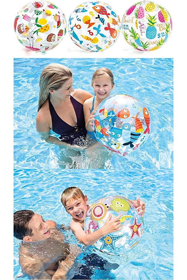 Making Tech 3 Pieces Inflatable Beach Balls - 5