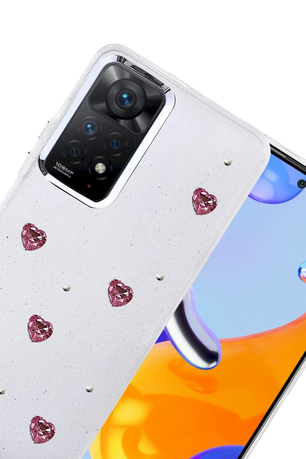 غطاء SPTRNS Xiaomi Redmi Note 11 Pro بنمط الفيونكة - (04137) نمط 3 - 3