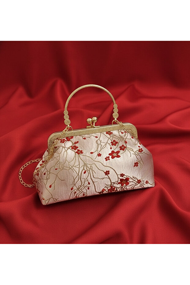 İşlemeli Özel Tasarım Çanta - 1