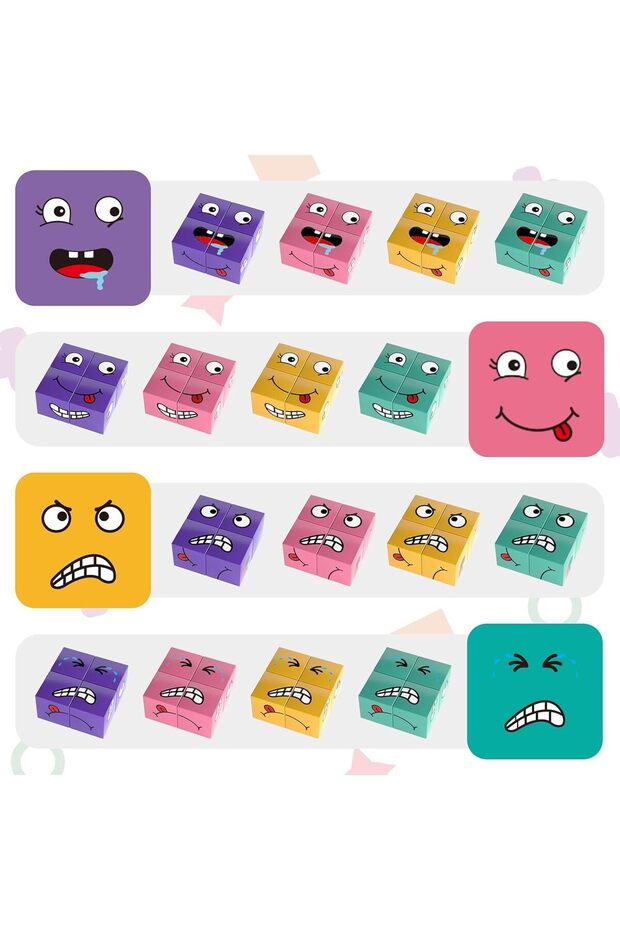 لعبة المكعب السحري لتغيير الوجوه - 5