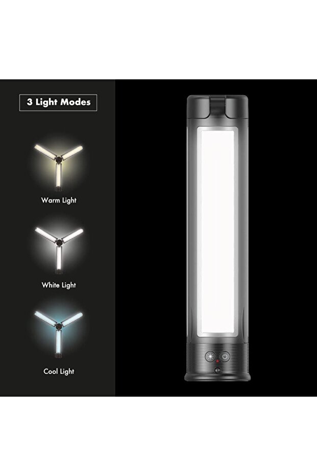 مصباح متعدد الوظائف لالتقاط صور السيلفي والتخييم - 3