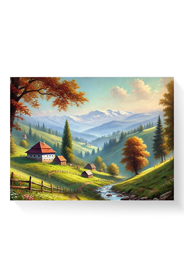 Tablou -Sat de munte - 2