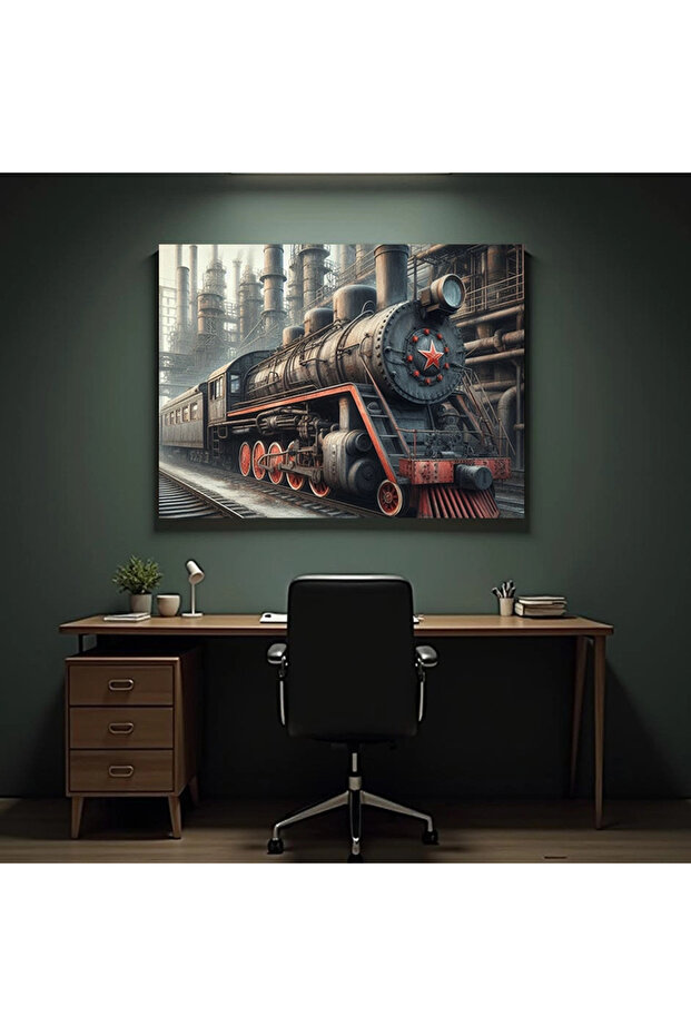 Tablou - Tren sovietic - 1