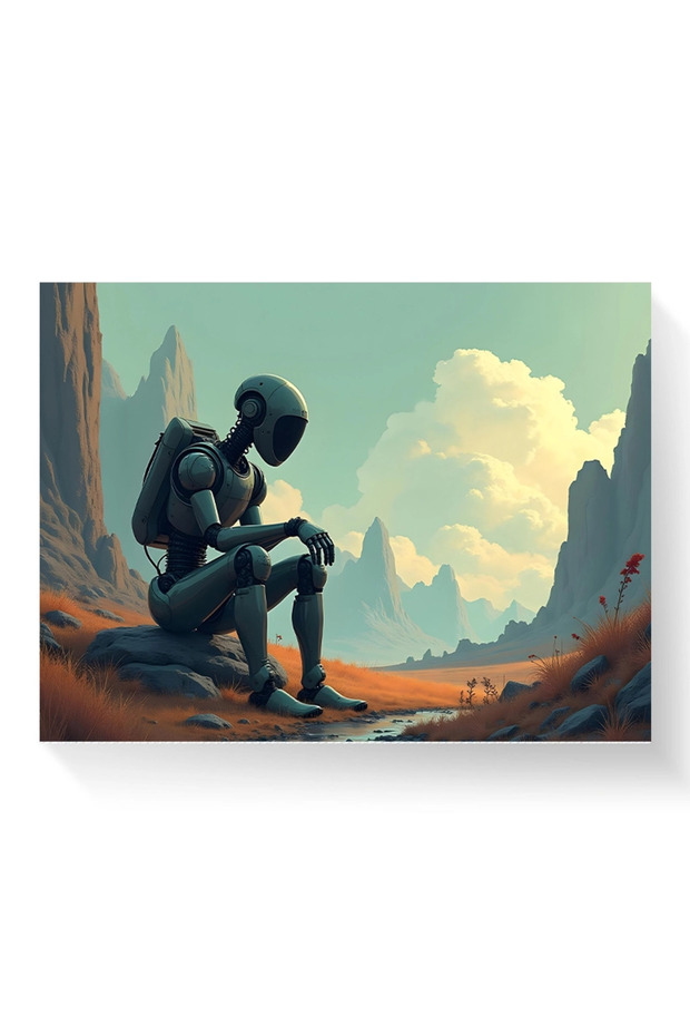 Tablou - Robot obosit - 2