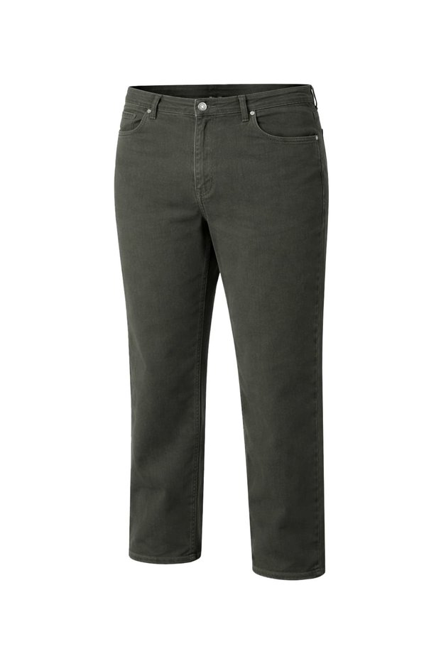 Plus Size Stretch Fabric Jeans 5 Pockets (Comfortable Fit)