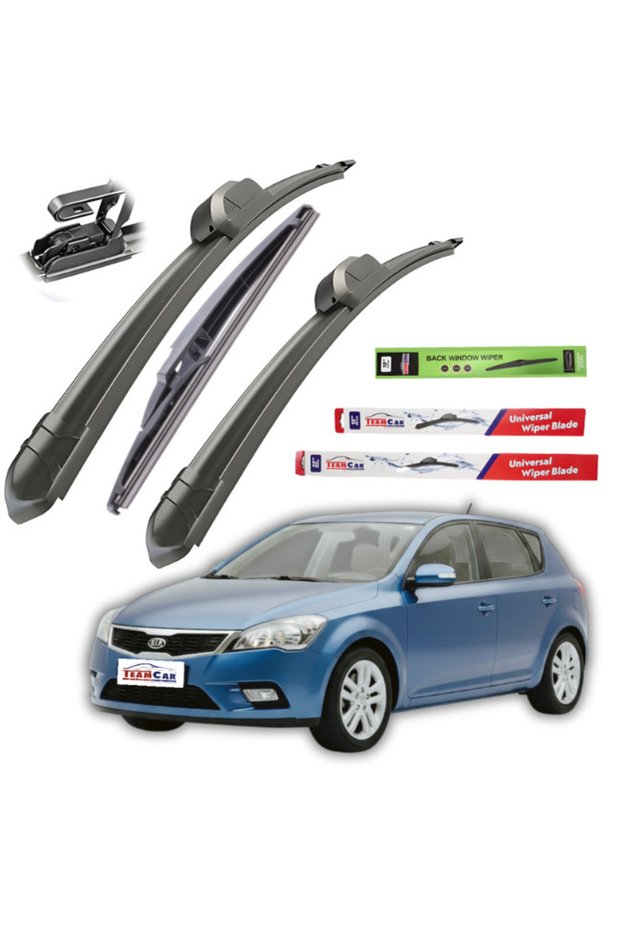 Kia Ceed I (20092012) Wipers Complete Flat Set
