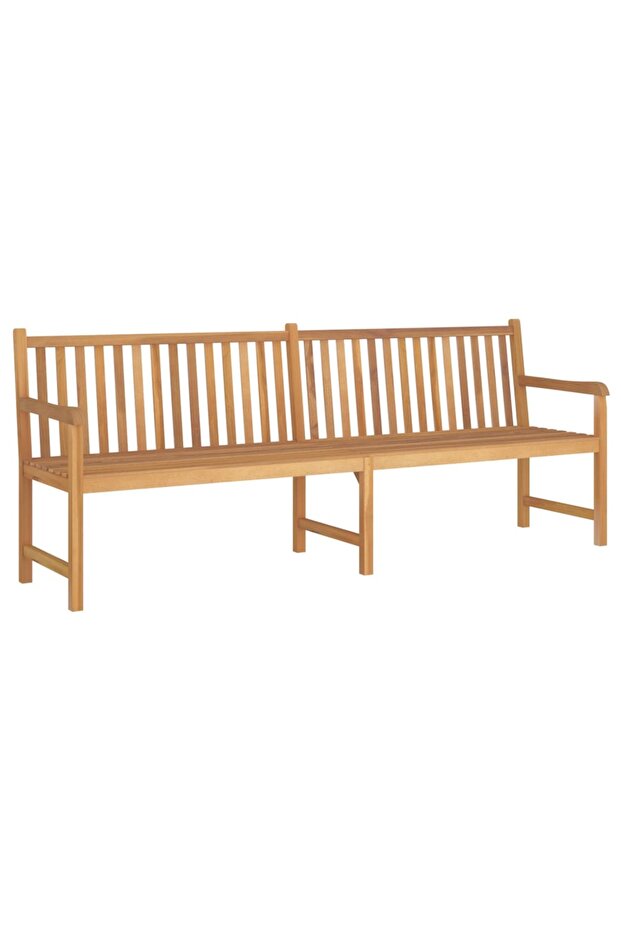Garden Bench 228 cm Solid Teak Wood
