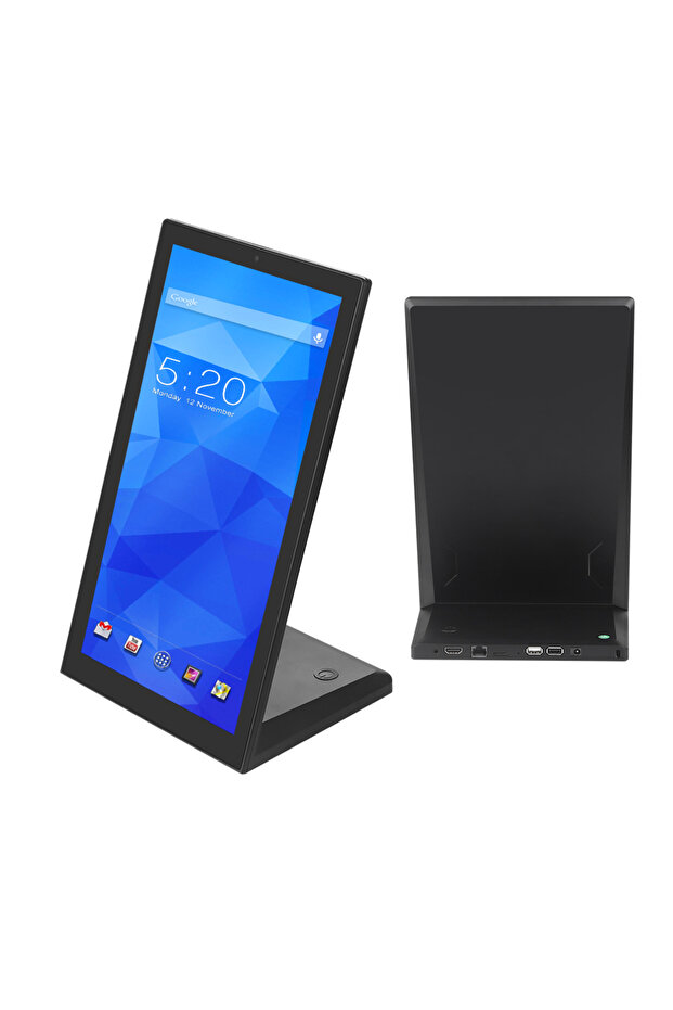 شاشة عرض فيديو LCD لجهاز لوحي يعمل بنظام أندرويد، مقاس 14 بوصة، للاستخدام الداخلي على سطح المكتب