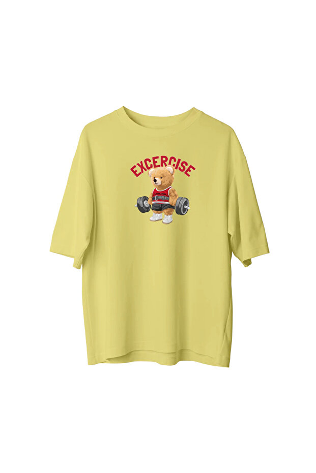 Gym Bear - Oversized T-Shirt