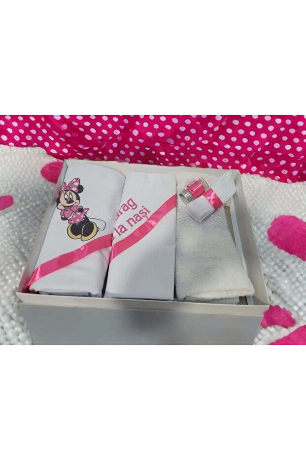 Set trusou botez BASIC - roz Minnie - 1