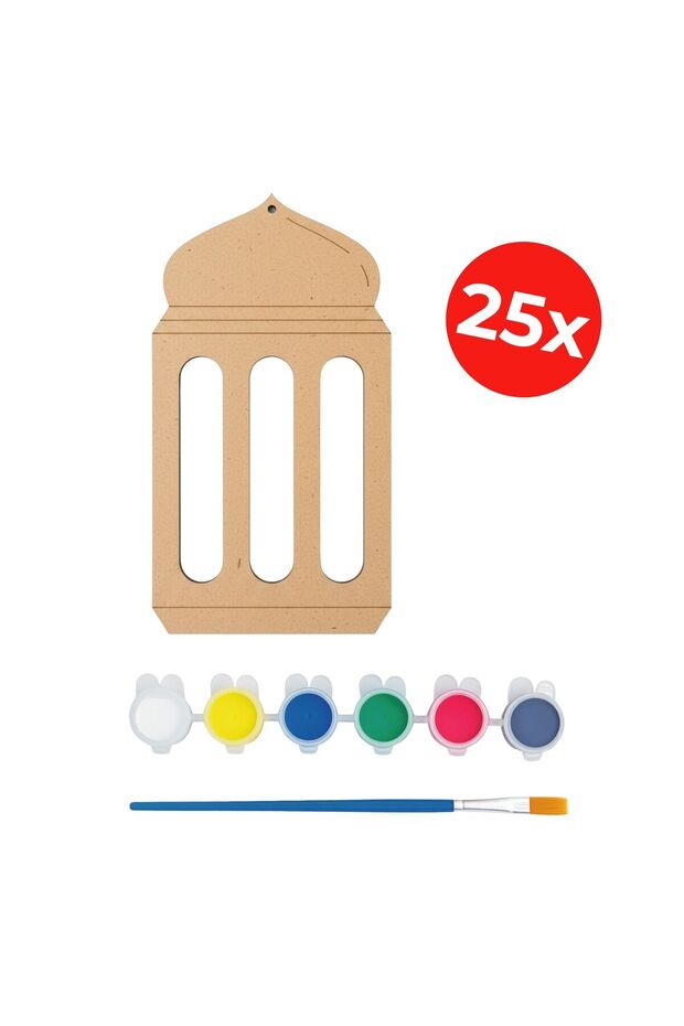 Paintable Ramadan Candle for Children | Fun Activity Kit