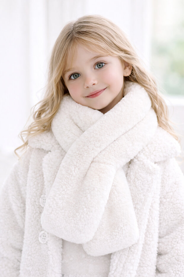 Eșarfă de pluș pentru copii - 1