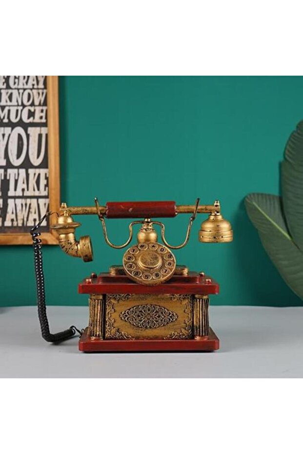 ديكور تلفون كلاسك حديد انتك Classic Iron Phone Decor