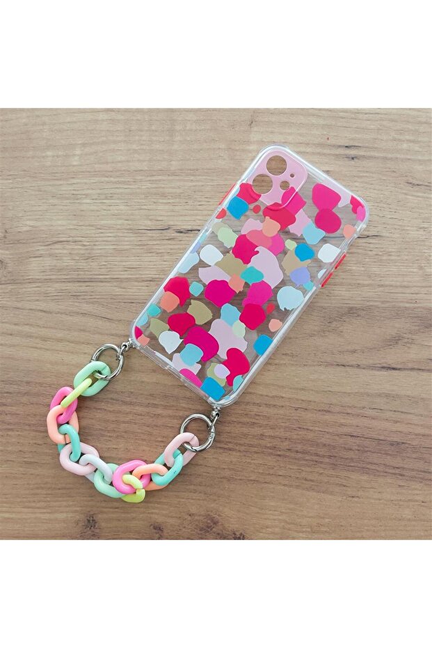 Multicolor Chain Case for iPhone 7 Plus/8 Plus - 6