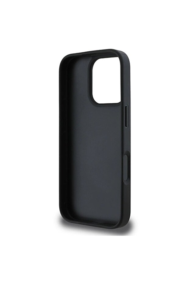 Checkered iPhone 16 Pro Case - Black Stripes - 7