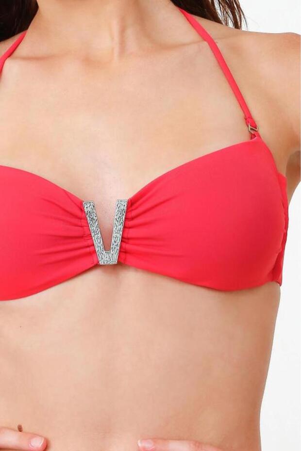 My Friend Brigitte Salmon Single Bikini Top