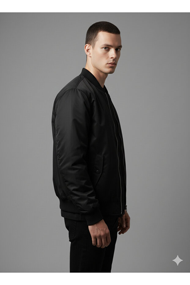 سترة بومبر كبيرة الحجم - 2