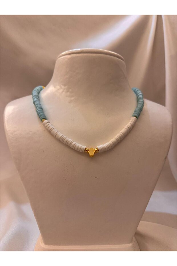 Fi̇mo bead women's necklace