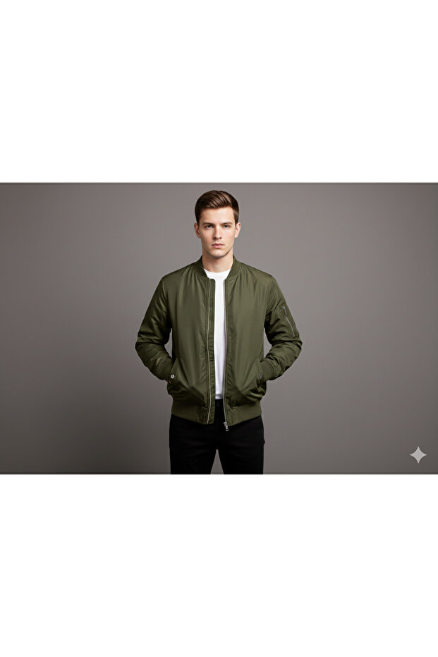 Oversize bomber ceket - 3