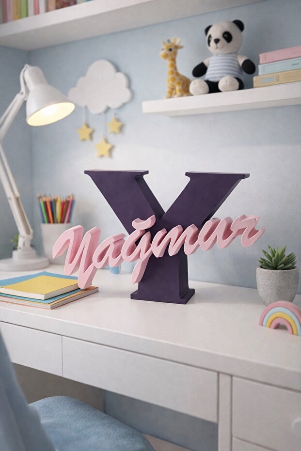 Modern İsme Özel Duvar ve Kapı Süsü - 4