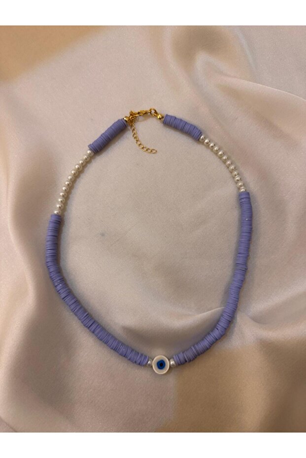 Fi̇mo bead women's necklace