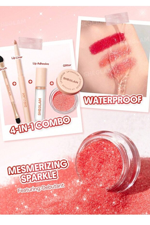 Lip Dazzler Glitter Kit -Encore. - 6